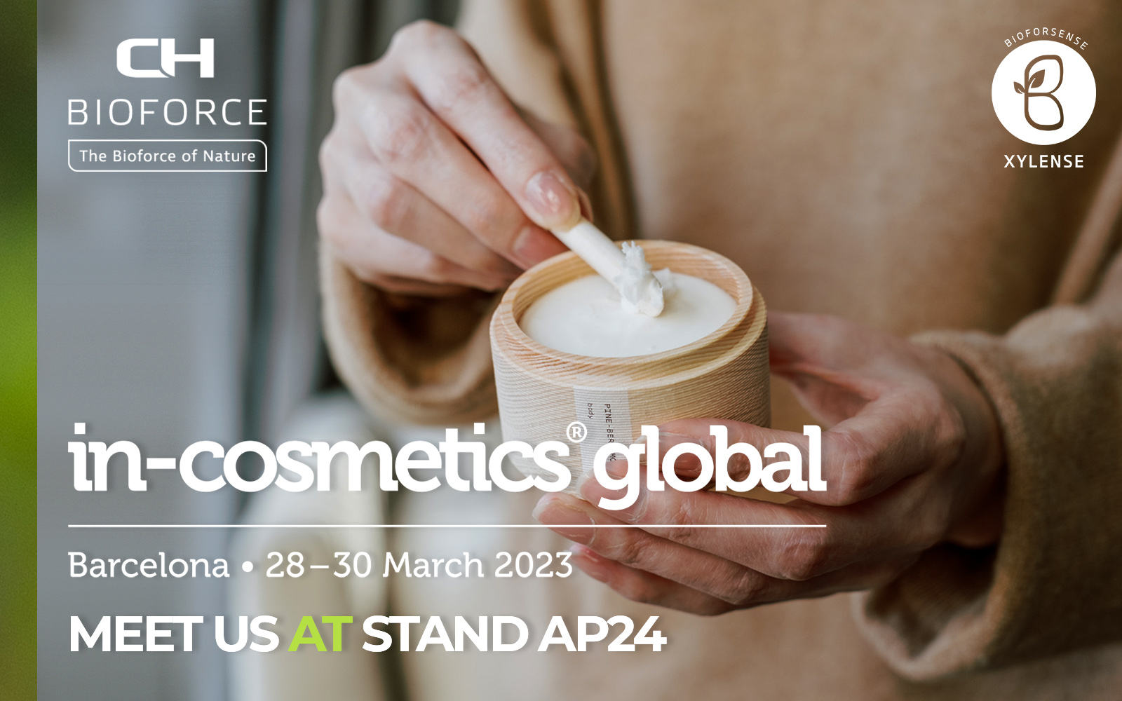 CH-Bioforce is attending in-cosmetics Global 2023
